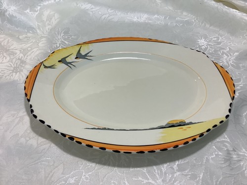 BURLEIGH WARE RARE SUN RAY ESTD 1851 B & L LTD MADE IN ENGLAND SERVING PLATTER