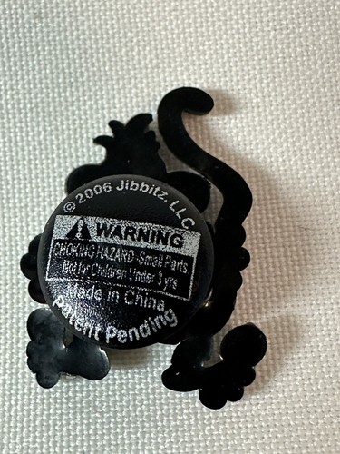 Monkey (Full Body- Grey w/Black) VINTAGE Shoe Charm (JIBBITZ) Fits Crocs! - Picture 4 of 5