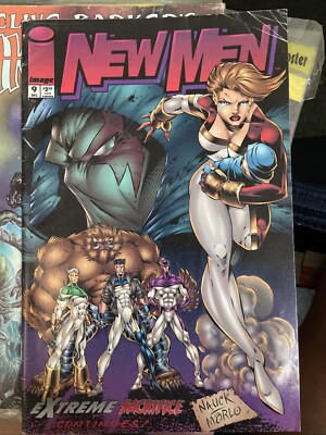 New Men Vol 1 #9 Dec 1994 Appear in the 1st Story Image Comic By Eric Stephenson
