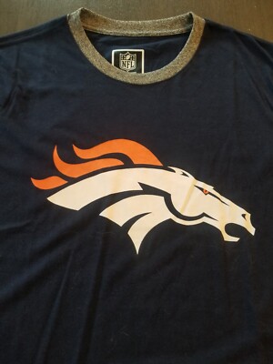 NWT Denver Broncos Shirt Jersey Mens Medium NFL Football Russell