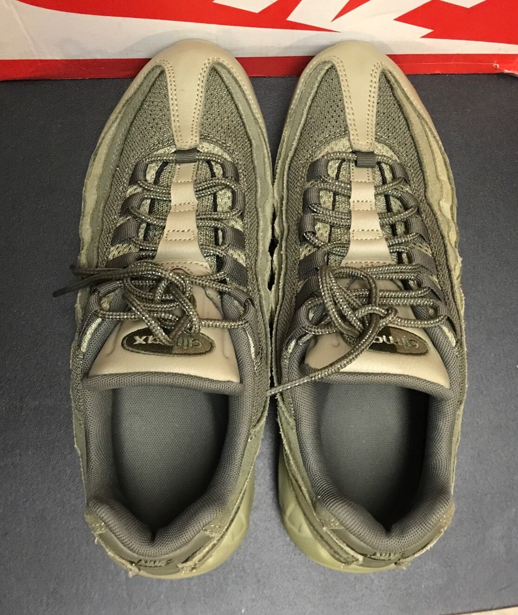 Nike Air Max 95 Premium 538416-201 Neutral Olive Shoes Men Size 9