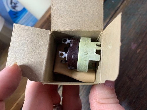 Vintage nuovo vecchio stock IRC n. Interruttore 45 A.C. per controllo volume quattro punti - Foto 4 di 4