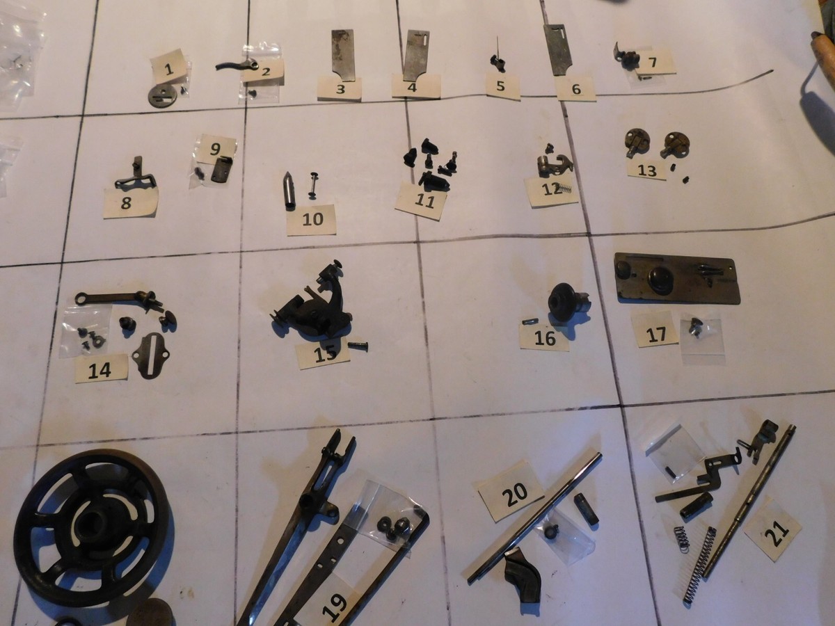 C5 Damascus Montgomery Ward Sewing Treadle Machine Original Parts