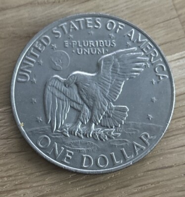 USA Eisenhower One Dollar Münze 1972