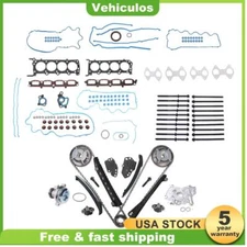 Head Gasket Bolts Timing Chain Kit for 04-06 Ford Expedition F150 F250 F350 5.4L