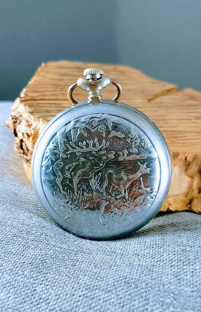 MOLNIJA Vintage Serviced USSR Soviet Pocket Watch 3602 | eBay