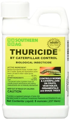 SOUTHERN AG Thuricide HPC BT 8Oz Caterpillar & Worm Control