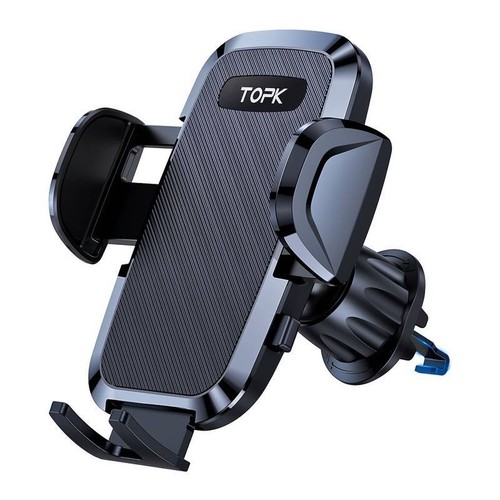 TOPK Car Phone Holder Vent Mount Hook Clip Universal Air 360°Rotation 2IN A PACK - Picture 2 of 9
