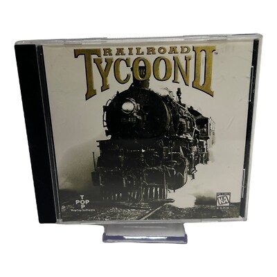 Railroad Tycoon 2- Case Disc Tested PC VERSION Windows
