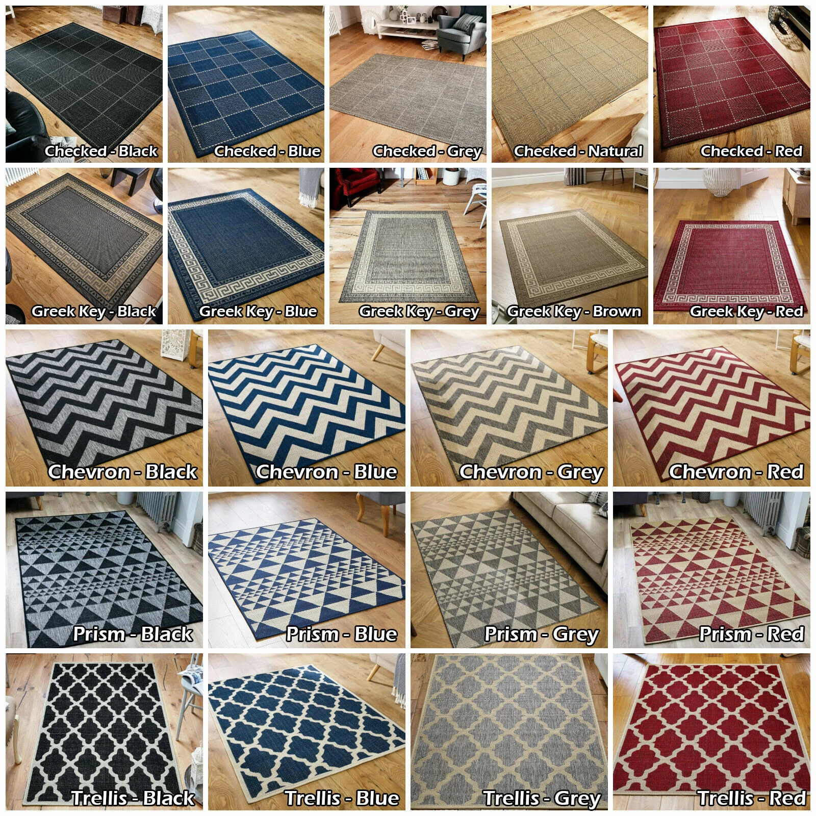 MODERN NEW KITCHEN DINNING ANTI SLIP FLAT SALE LARGE RUNNER RUG MAT FREE SHIPING