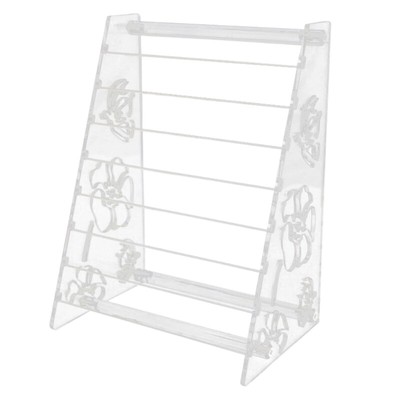 Multi Layer Acrylic Bead Display Shelf Jewelry Storage Holder Rack for Home Use