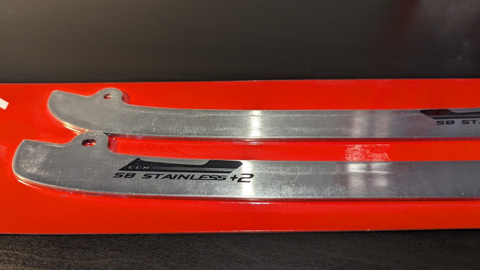 CCM SB SPEEDBLADE +2MM  STEEL RUNNERS- REPLACEMENT HOCKEY SKATE BLADES 304MM