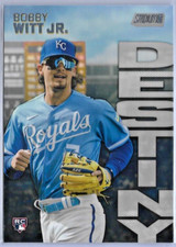 2022 Stadium Club Dynasty & Destiny — Bobby Witt Jr., Kansas City Royals — RC