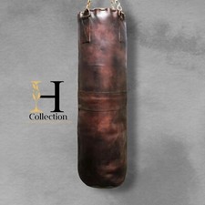 Sacco da boxe in pelle di lusso fatto a mano per boxe, MMA, Muay Thai, kickboxing