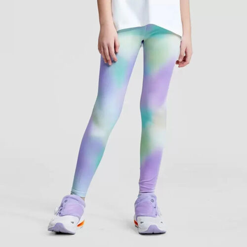 Girls Yoga Pants Children Sports Leggings Quick-Dry Running Tight Pants Kids - Picture 14 of 16