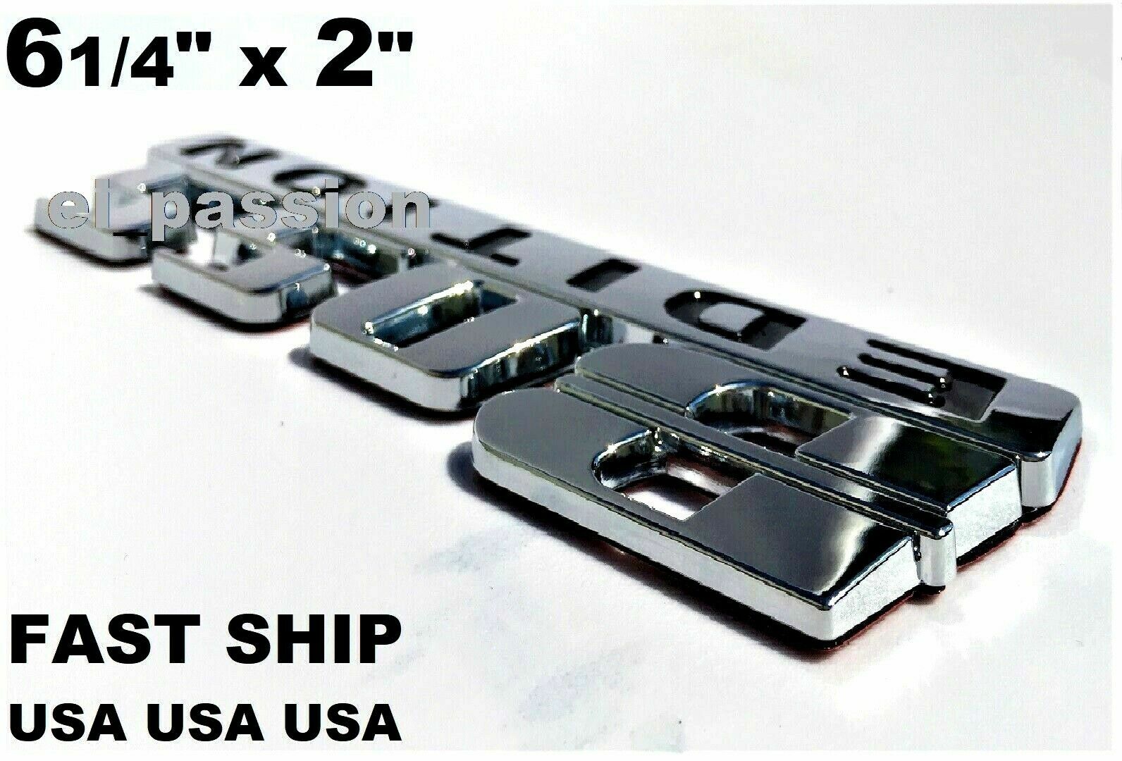 3D PATRIOT EDITION Chrome Universal Fit Car Ornament Sign EMBLEMS Name Plate