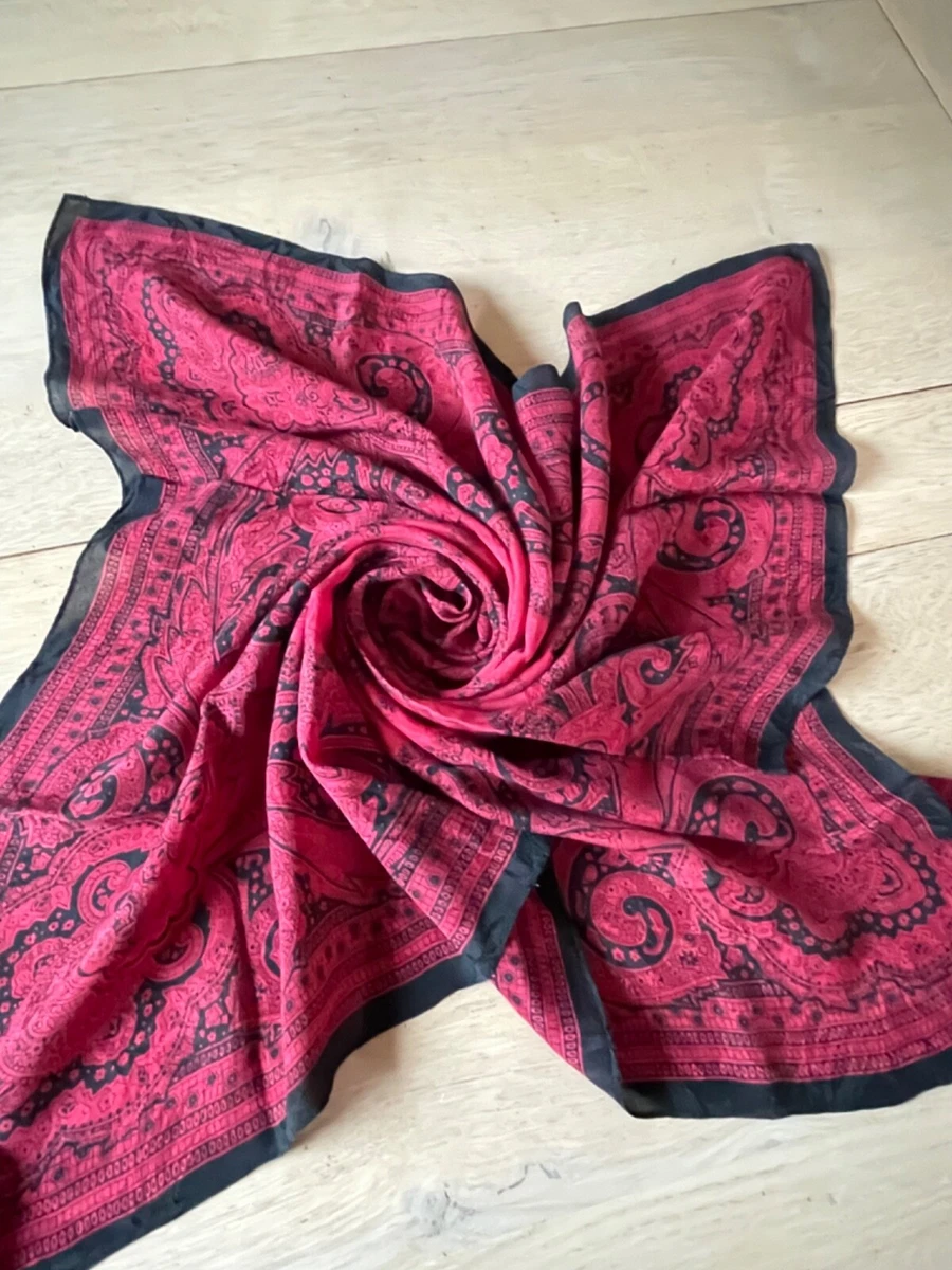 Foulard carré en soie femmes imprimer hijab foulards musulman châle