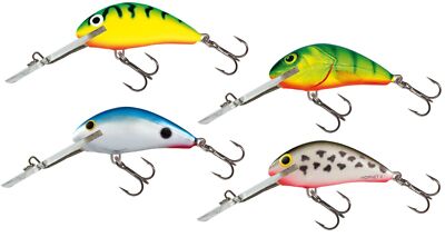 Salmo Hornet 4cm 3,8g Super Deep Runner - Wobbler, Barschköder, Kunstköder, Bait