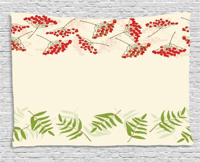 Rowan Tapestry Wall Hanging Art Bedroom Dorm 2 Sizes Available Ambesonne