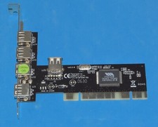Unbranded 5 Port USB 2.0 Card , PCI, PC Only Used MF0013200612018930