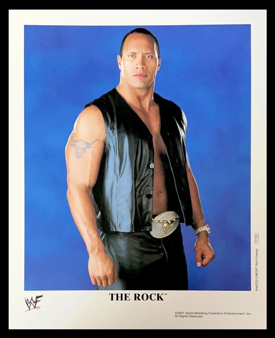 Preços baixos em The Rock WWE LUTA LIVRE Fotos | eBay