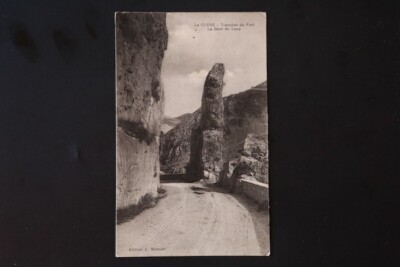 Postcard Haute Savoie: La Cluse - Trenche Du Fort, Le Dent Du Loup