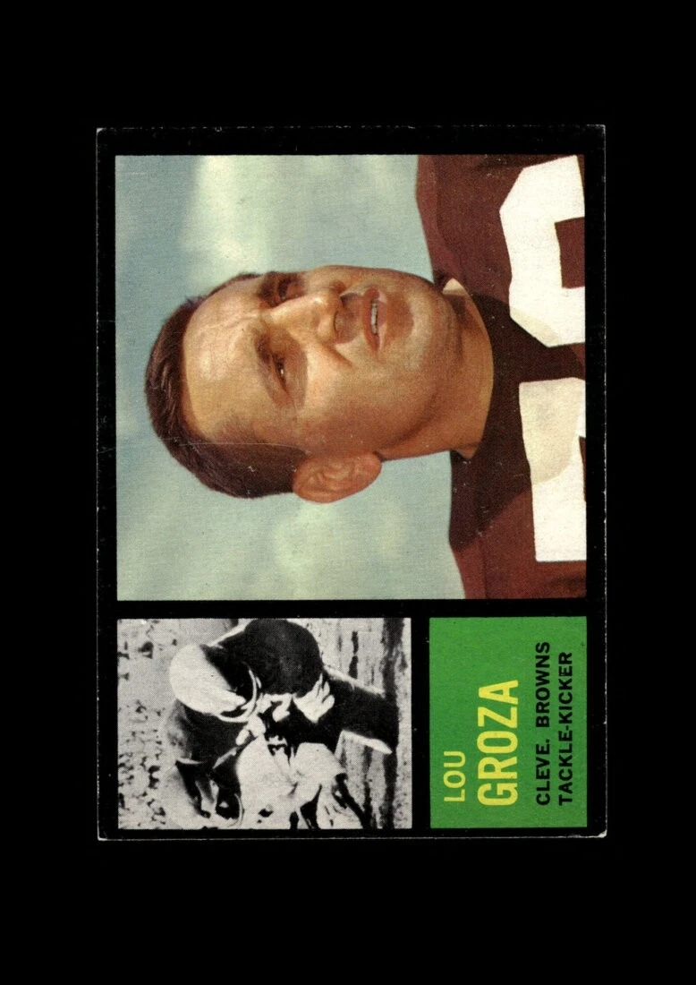 1962 Topps Set-Break # 32 Lou Groza EX-EXMINT *GMCARDS*