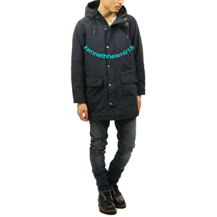 ABERCROMBIE & FITCH SHERPA COTTON PARKA JACKET COAT NAVY ABERCROMBIE & FITCH SHERPA COTTON PARKA JACKET COAT NAVY