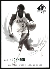 MAGIC JOHNSON 2010-11 SP AUTHENTIC