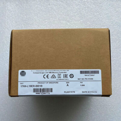 Allen-Bradley 1769-L19ER-BB1B CompactLogix Controller 1769L19ERBB1B