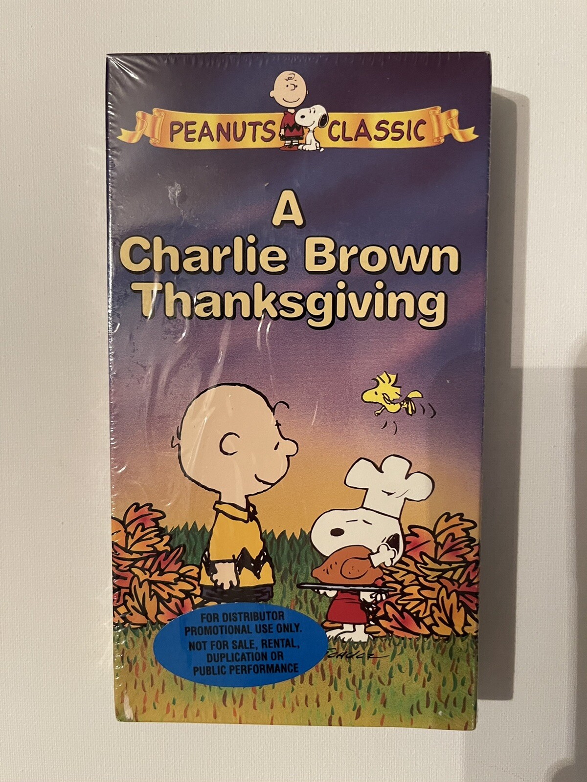 A Charlie Brown Thanksgiving ( VHS, 1994 ) PEANUTS CLASSIC!! New/Sealed