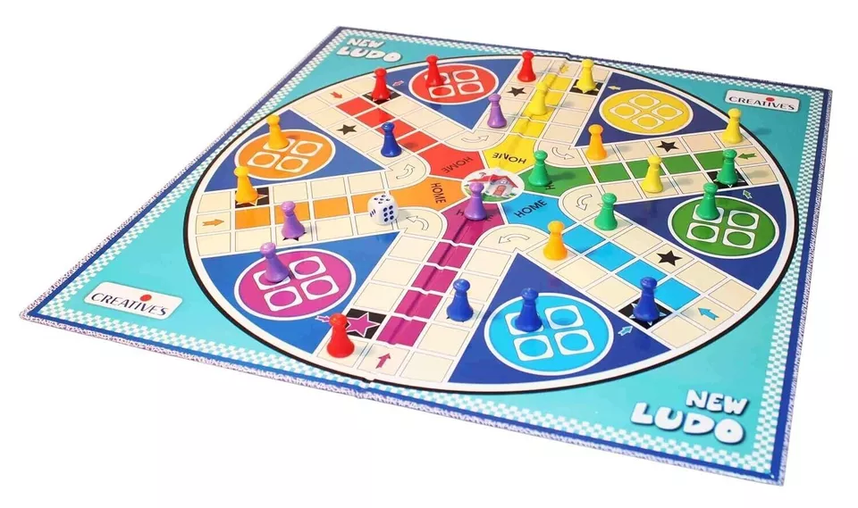 New Ludo Board Game (6 Player) Indoor/Outdoor Friends Family