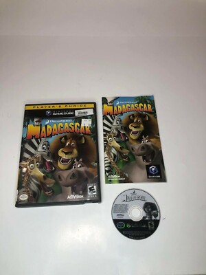 Madagascar (Nintendo GameCube, 2005) - COMPLETE