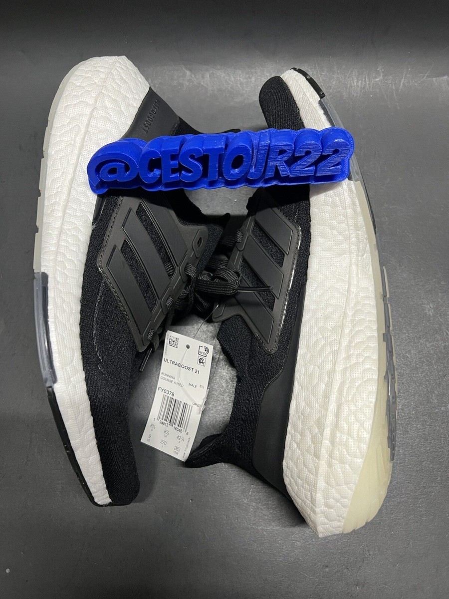 はに ADIDAS ULTRA BOOST 21 [FY0378] CORE BLACK WHITE PK SZ 9 | eBay