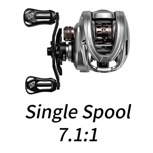 136g Ultralight Baitcasting Fishing Reel 7.1/8.1 Gear Ratio 4KG Power Baitcaster - Picture 10 of 26