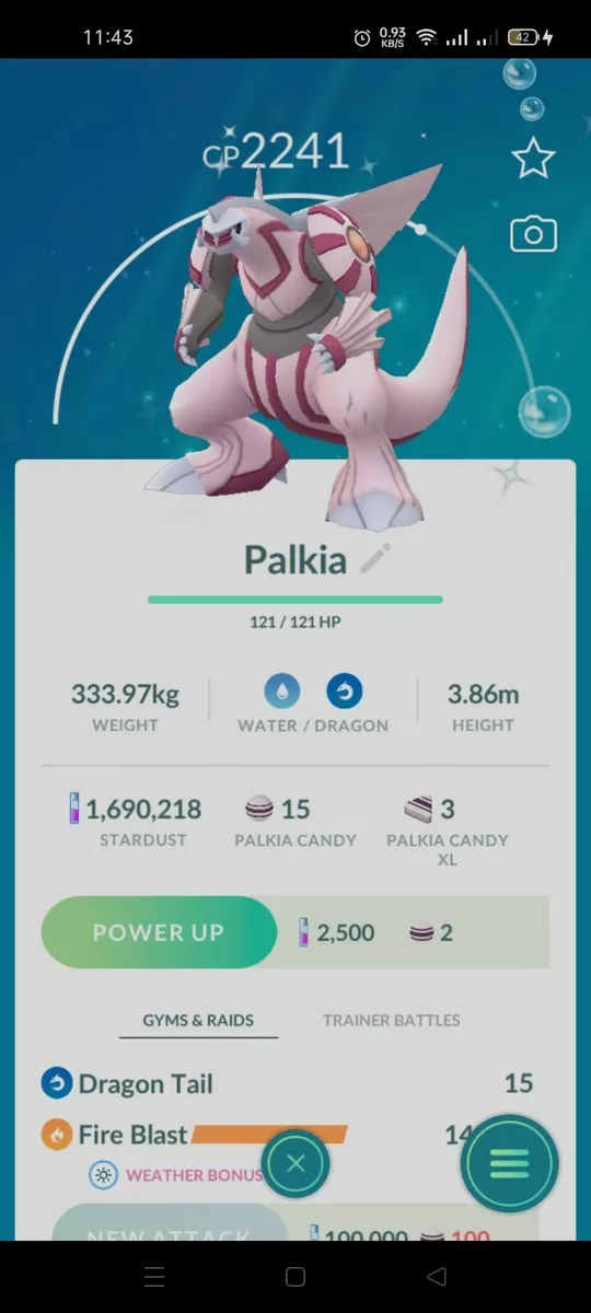 Pokemon Go: How to Get Shiny Palkia