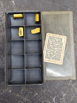 Qty 4 Iscar GFF 5N GFF-5N 6000033 IC656 Grade Carbide Parting Cut-Off Inserts
