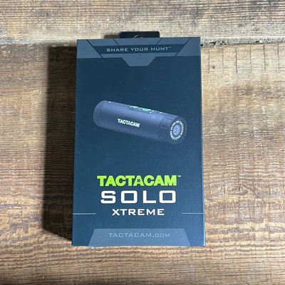 TACTACAM Solo Xtreme Action Camera, Ultra HD, 1080 60 FPS for Hunting