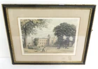 Rugby School from the Close Litho Print Day & Haghe Lithographers to the Queen