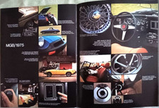 MGB, MG Midget 1975 Promotion Brochure, Promotional Brochure, Pubblicitá