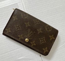 Louis Vuitton Vintage Monogram Porte Monnaie Billets Tresor Bifold Wallet w/Zip