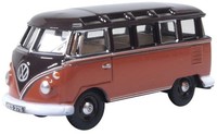 Volkswagen VW T1 Samba Bus Versiegelung Wachs Rot Braune 1:76 Oxford Diecast