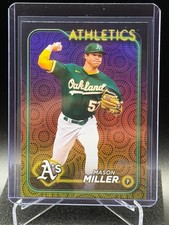 Mason Miller 2024 Topps Summer Holiday Foil #427 - Oakland Athletics