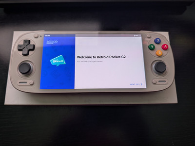 Retroid Pocket G2 - 16 Bit Grey Android Gaming Retro Handheld - MINT in Box