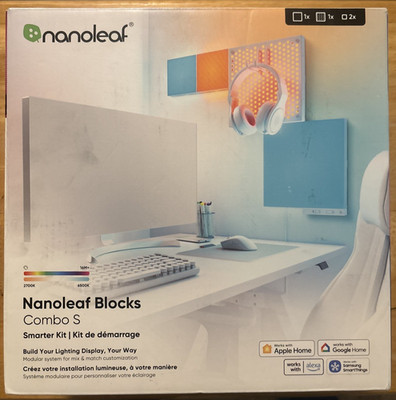 NANOLEAF Blocks Combo S Smarter Wifi Light Kit... FREE S&H!