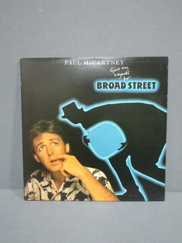 PAUL McCARTNEY " Give My Regards To Broadway" LP Album 33 RPM Vinyl Record NM(3)