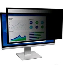 3M Framed Privacy Filter Screen Monitors 19" Widescreen 16:10 Blue Light