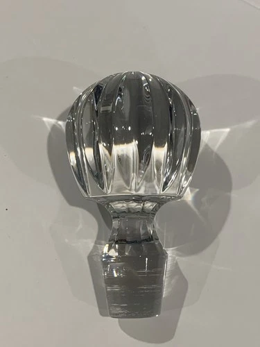 Vintage Waterford (?) Crystal Wine Decanter Stopper Only