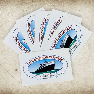 Lake Michigan Ferry Playing Cards Set 6 Junk Journal Crafts Ephemera 2 Designs