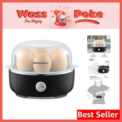 Versatile 7-Egg Electric Cooker - Effortless Boiling for Breakfast & Snacks